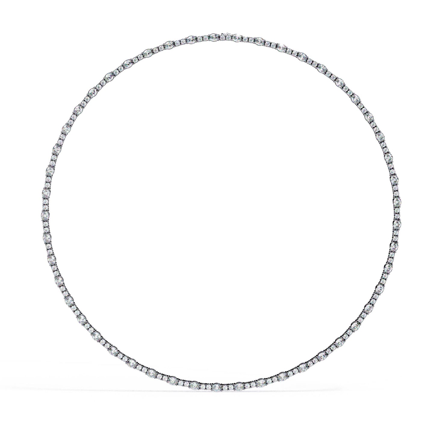 Classic Diamond Line Necklace