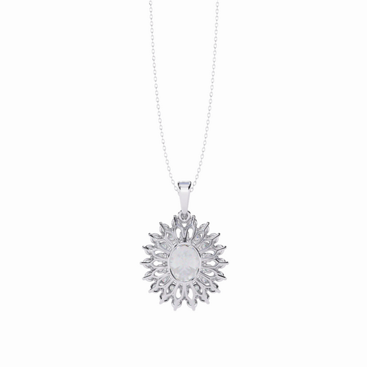 Delicate Gold Sunburst Necklace