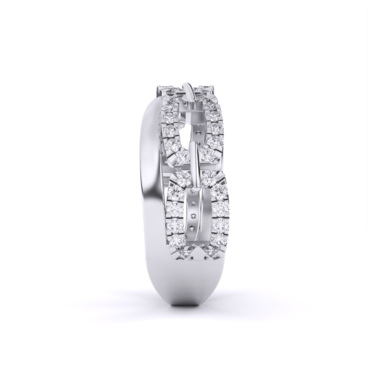 Round cut Diamond Fancy Ring