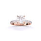 Cushion Solitaire Engagement Ring