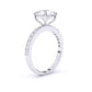 Cushion Solitaire Engagement Ring