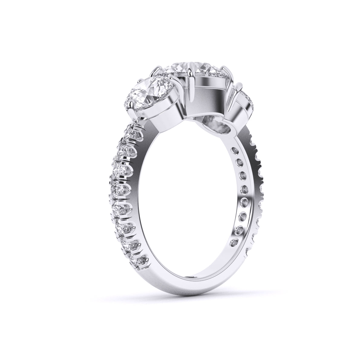 Centre Solitaire Diamond Engagement Ring