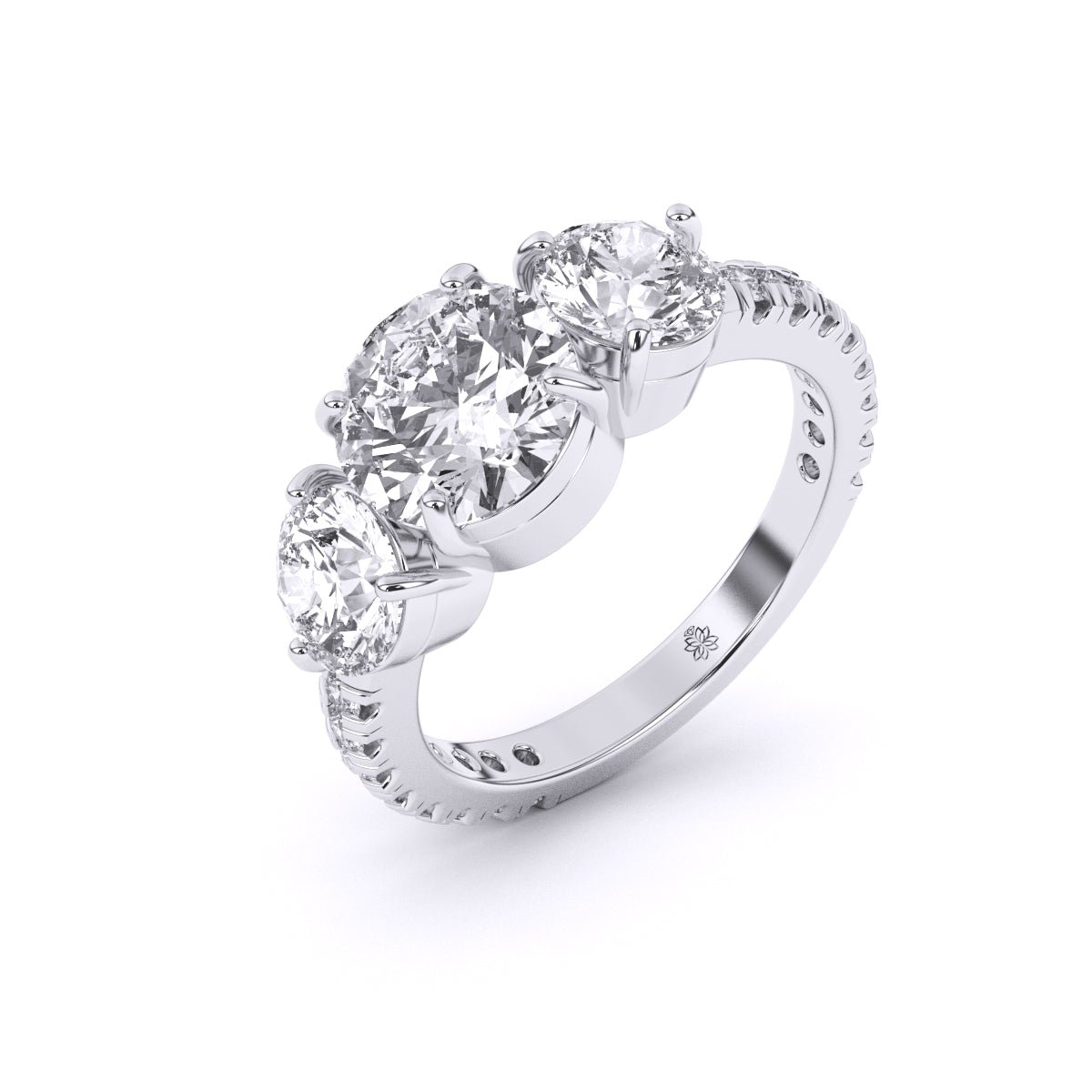 Centre Solitaire Diamond Engagement Ring