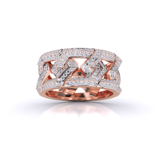 Brilliant Round Cut Diamond Universal Ring