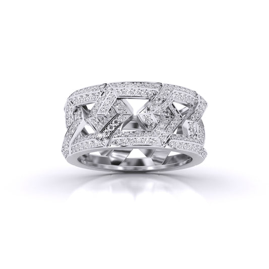 Brilliant Round Cut Diamond Universal Ring