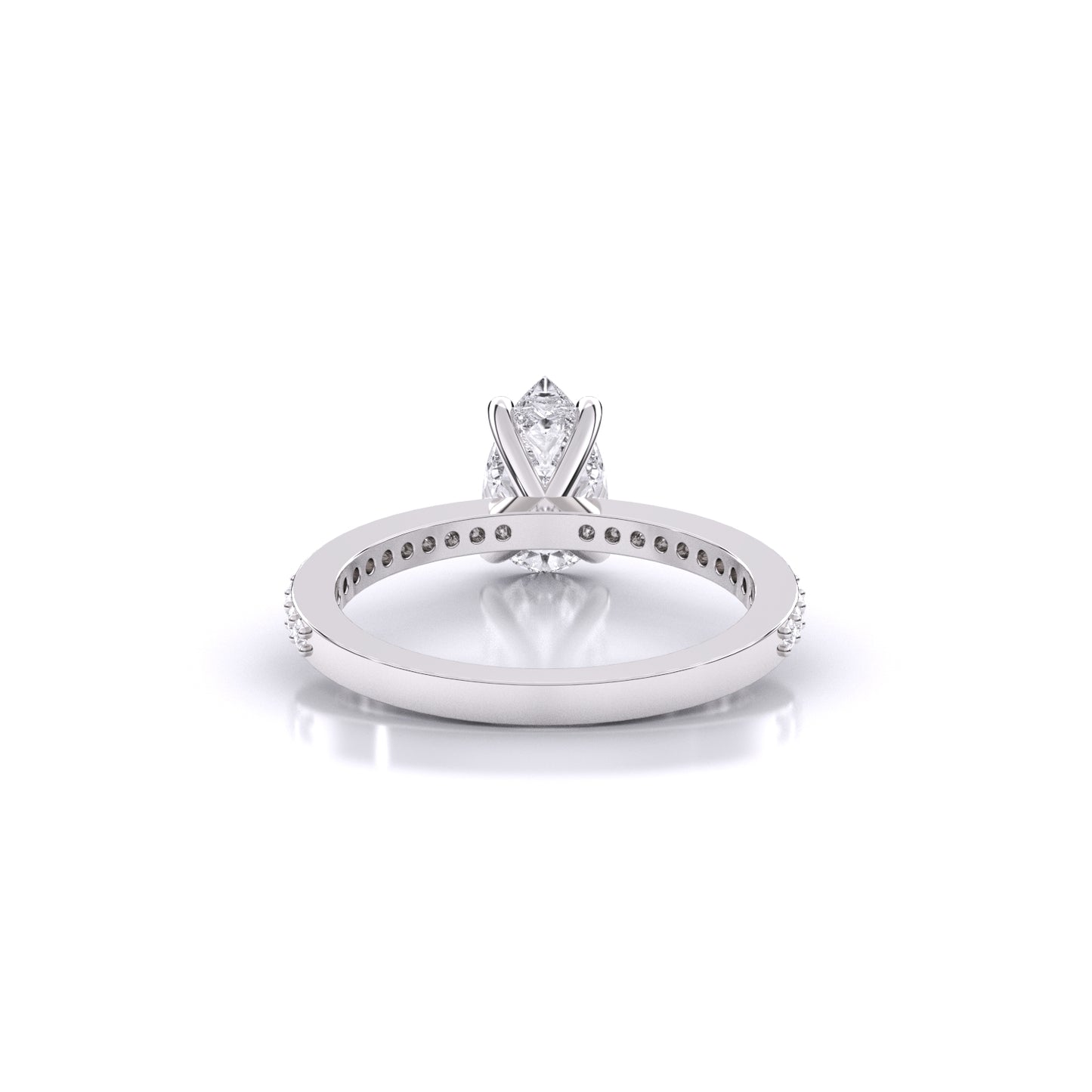 Eminent Pear-Shaped Solitaire Ring