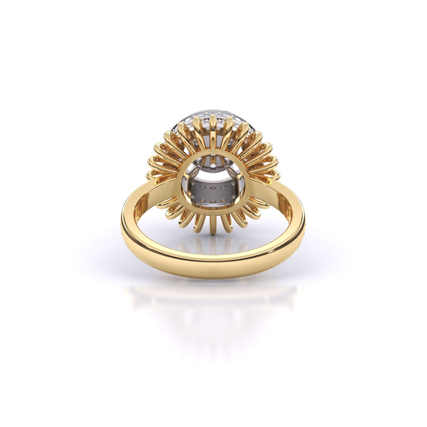 Peppered Dazzle Diamond Ring