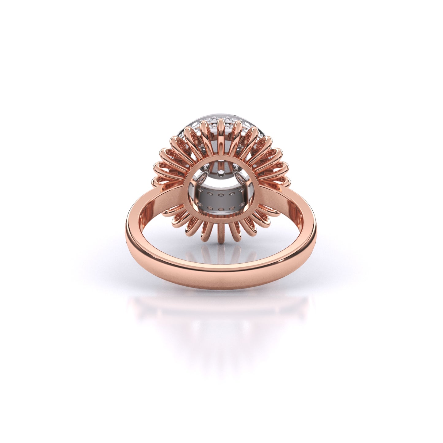 Peppered Dazzle Diamond Ring