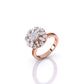 Daily Radiance Floral Ring