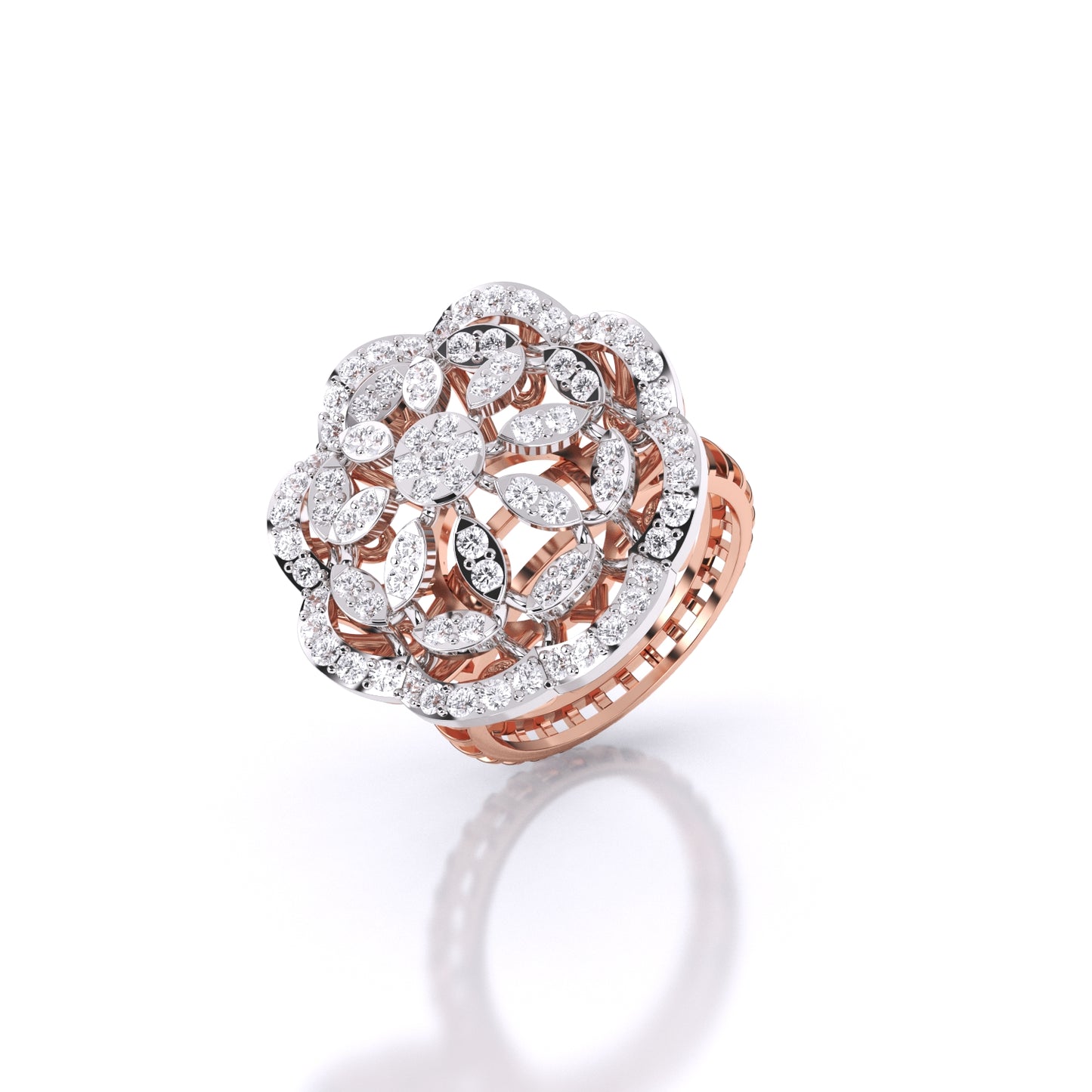 Diamond Charm Ring