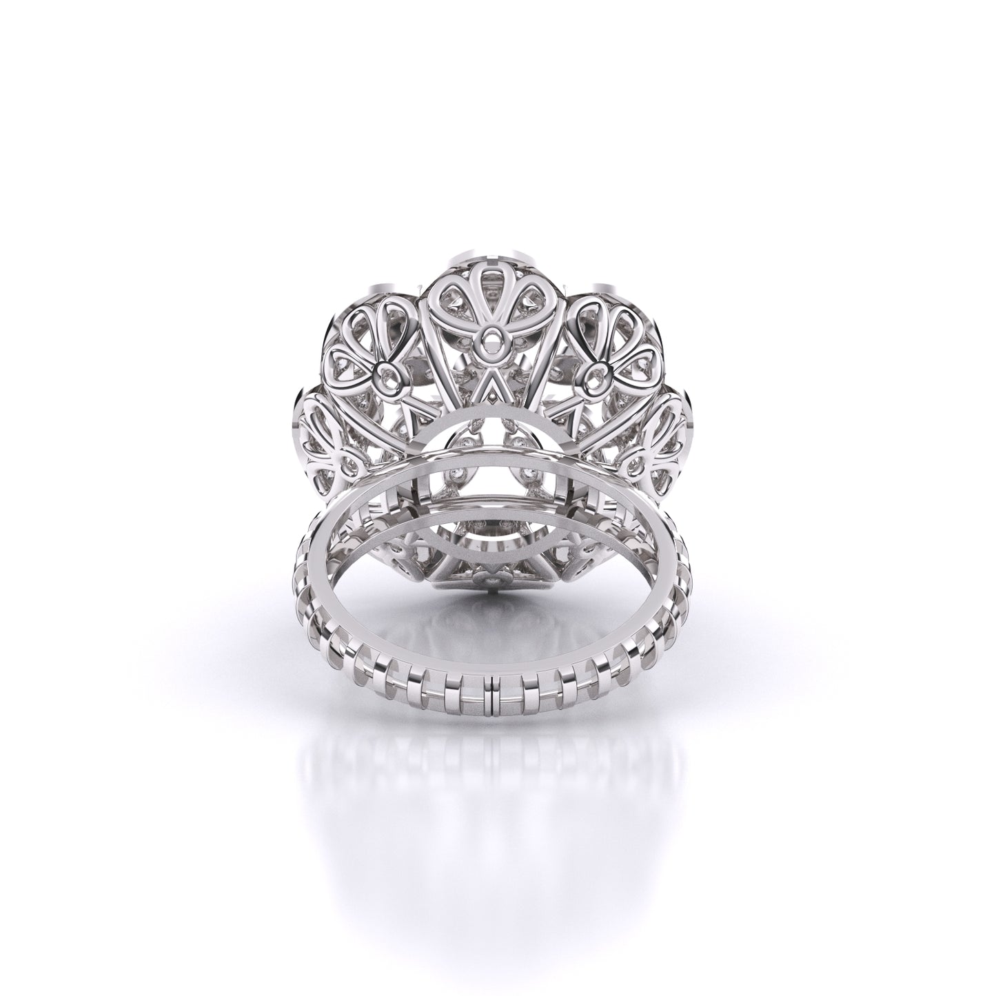 Diamond Charm Ring