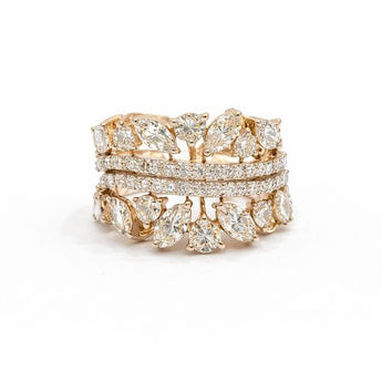Marquise Design 3.03 Carat Lab-Grown Diamond Ring