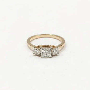 Magnificent 1.11ct Diamond Cut-Out Ring with Ornate Geometric Pave