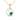 Buy Oval Shape Coloured Stone Diamond Pendant Online from Ivana Jewels Best lab grown diamond jewellery brand