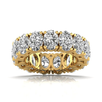 Buy Oval Channel Setting Diamond Eternity Ring from Ivana Jewels Best lab grown diamond jewellery brand