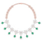 Fancy Shape Diamonds & Round Shape Diamonds Necklace