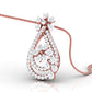 Fancy Shape Pear & Round Diamond Twinkling Tear