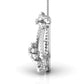 Fancy Shape Pear & Round Diamond Twinkling Tear