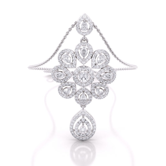 Classic Design Pendant with Fancy Diamond