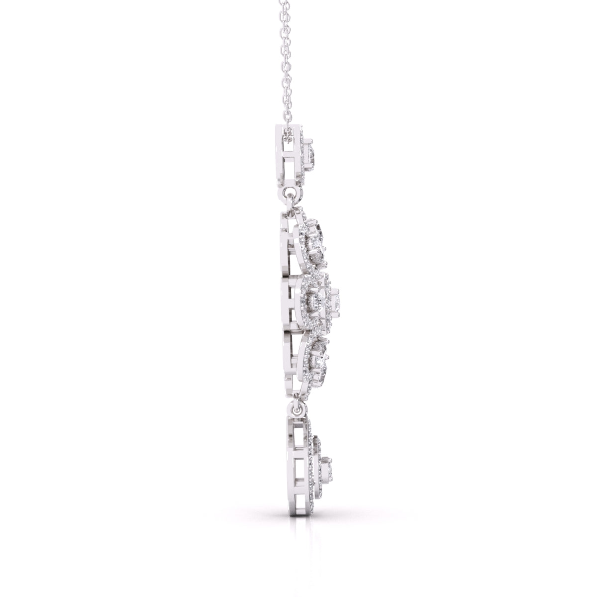 Classic Design Pendant with Fancy Diamond