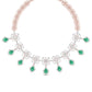 Fancy Shape Diamonds & Round Shape Diamonds Necklace