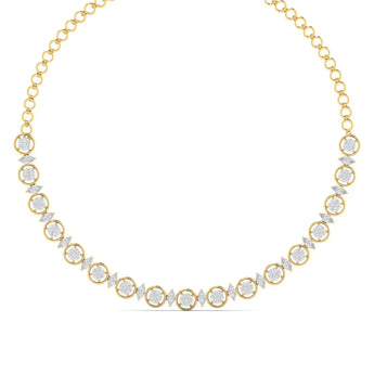 Party Wear Diamond Necklace Best lab grown diamond jewellery brand