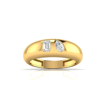 Buy Pear & Emerald Shape Diamond Gold Bracelet for Men | Ivana Jewels Best lab grown diamond jewellery brand