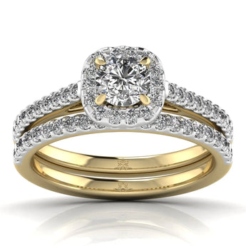 Buy Perfect Harmony Diamond Engagement Ring from Ivana Jewels Best lab grown diamond jewellery brand