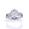 2 Carat Round Cut Diamond Centre Solitaire Ring