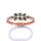 Beautiful Emerald Colour Stone Bracelet For Girls