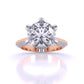 Radiant Accents Diamond Ring