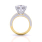 Radiant Accents Diamond Ring