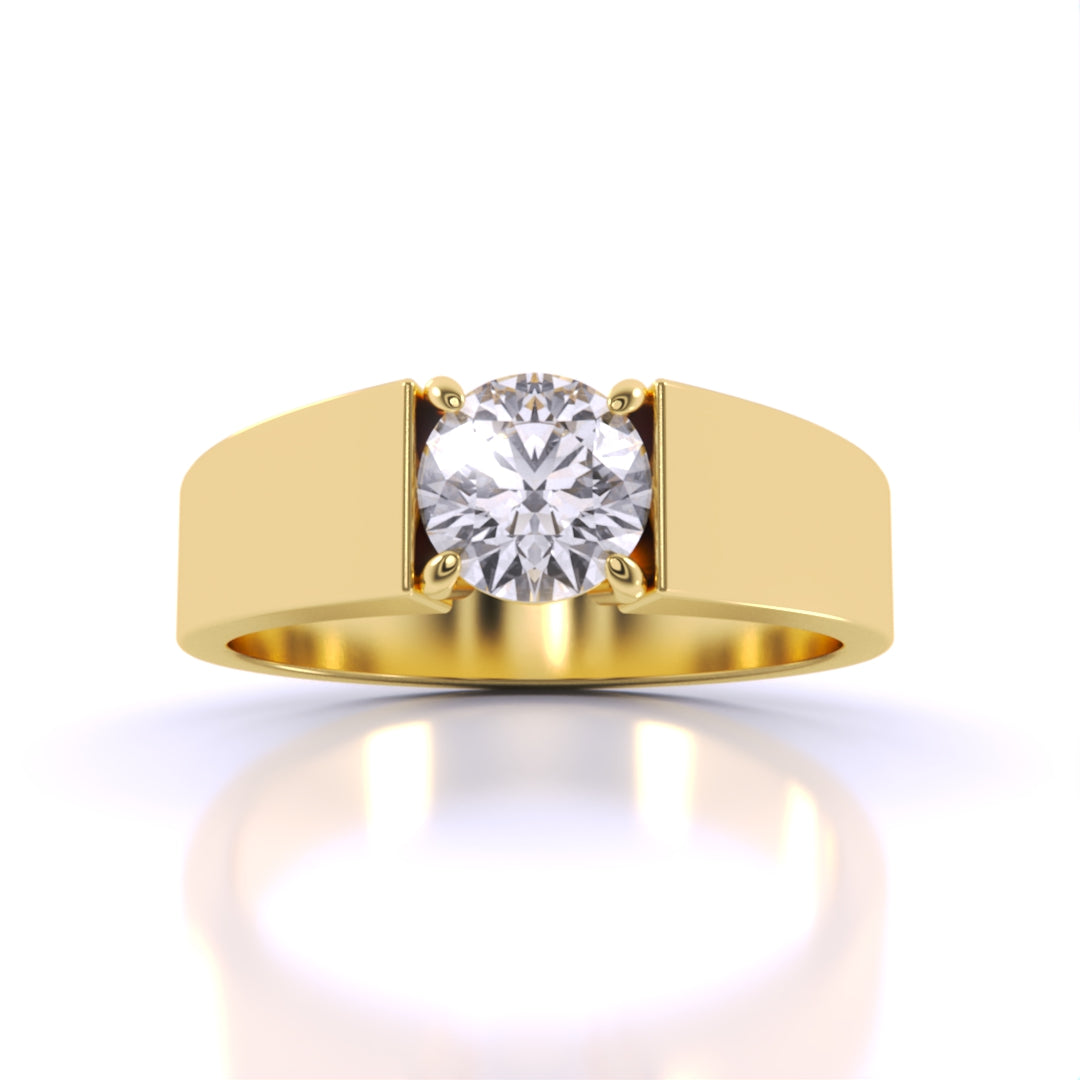 1 Carat Regal Cathedral Engagement Ring