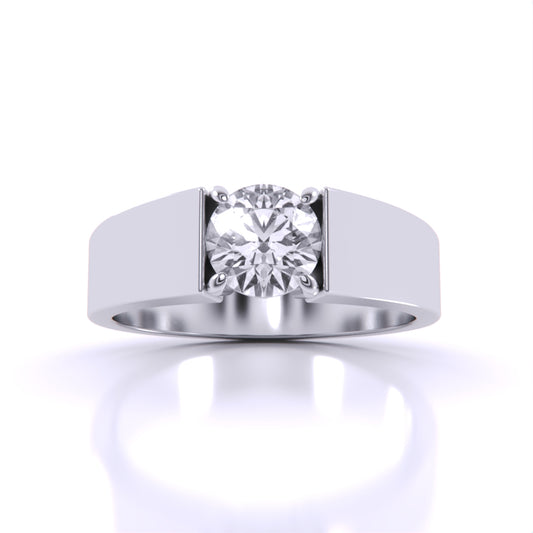 1 Carat Regal Cathedral Engagement Ring