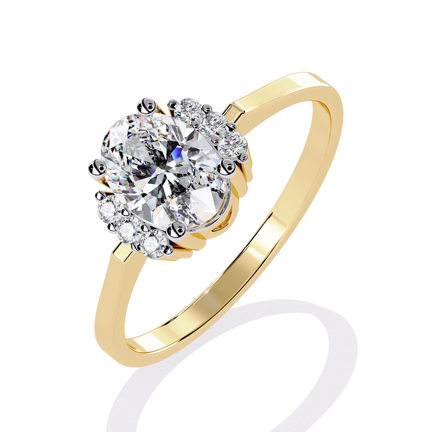 Oval Cut Diamond Engagement Ring