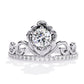 Crown Shaped Diamond Ring