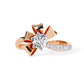 Tied Bow Diamond Ring