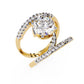 Solitaire Diamond Ring with Band