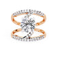 Solitaire Diamond Ring with Band