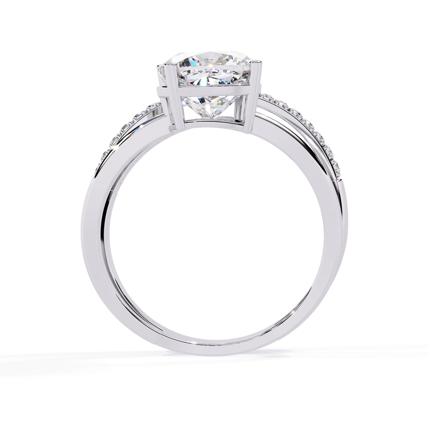 Timeless Diamond Solitaire Ring