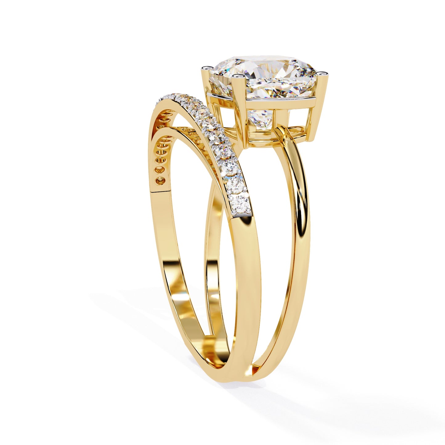 Timeless Diamond Solitaire Ring