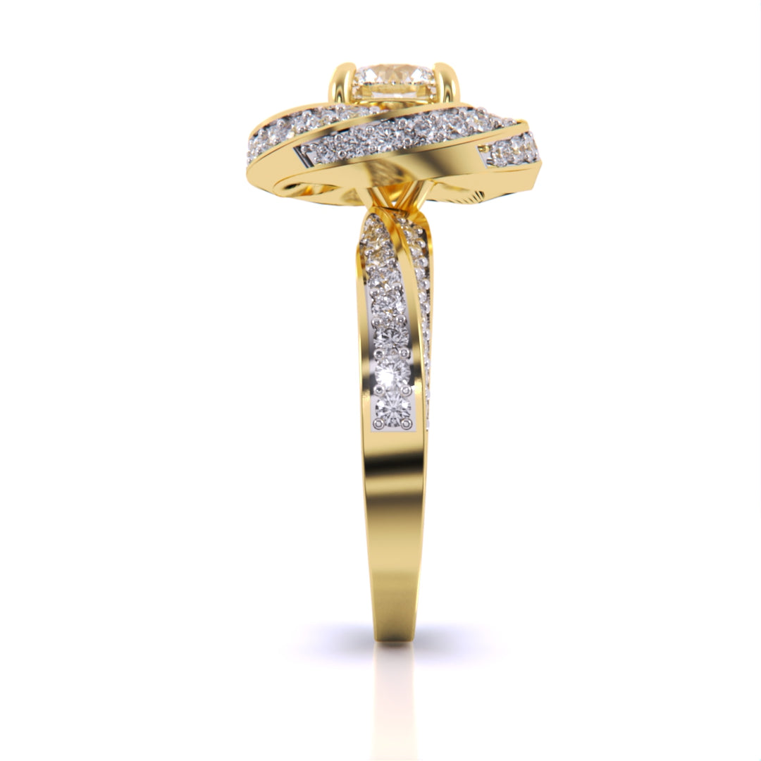 1 carat Solitaire Luxe Ring