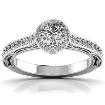 Buy Embrace Diamond Engagement Ring from Ivana Jewels Best lab grown diamond jewellery brand