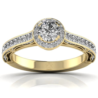 Buy Embrace Diamond Engagement Ring from Ivana Jewels Best lab grown diamond jewellery brand