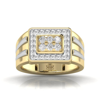 Buy Radiance Diamond Ring for Men from Ivana Jewels Best lab grown diamond jewellery brand