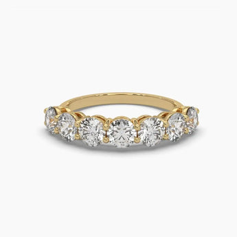 Buy Round Cut Diamond Eternity Ring from Ivana Jewels Best lab grown diamond jewellery brand