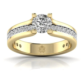 Buy Solitaire Casual Diamond Ring at Ivana Jewels Best lab grown diamond jewellery brand