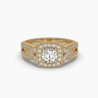 Buy 50 Pointer Diamond Engagement Ring from Ivana Jewels Best lab grown diamond jewellery brand
