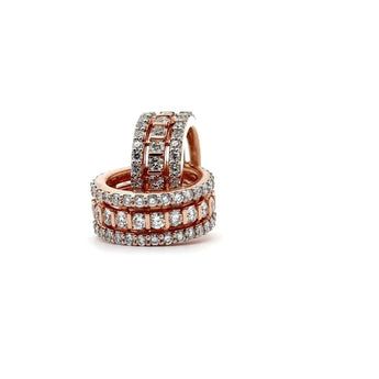 Buy Round Eternity Band Diamond Pendant Online from Ivana Jewels Best lab grown diamond jewellery brand