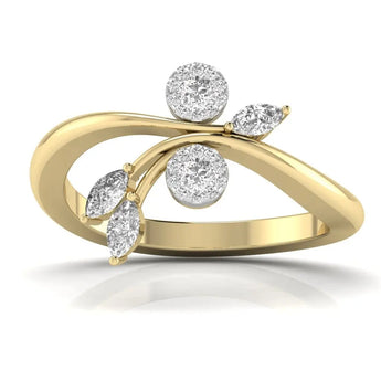 Buy Ruby Empress Diamond Cocktail Ring at Ivana Jewels Best lab grown diamond jewellery brand